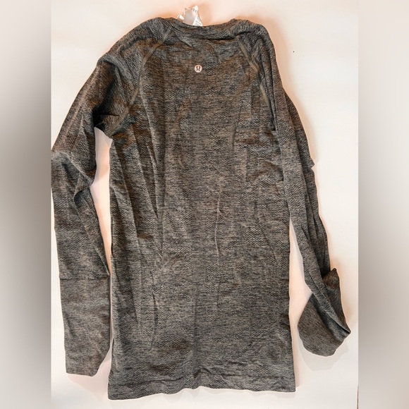 Lululemon Swiftly Tech Long Sleeve Heather khaki green size 4 - Picture 6 of 7